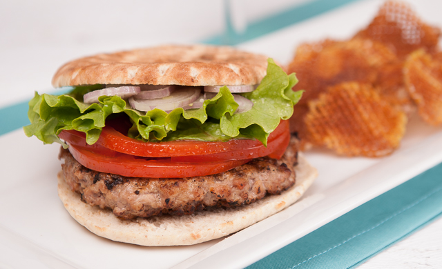 Burger De Veau Du Quebec A La Provencale 124