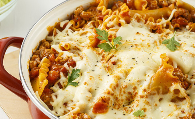 One Pot De Lasagne Au Veau Du Quebec Hache