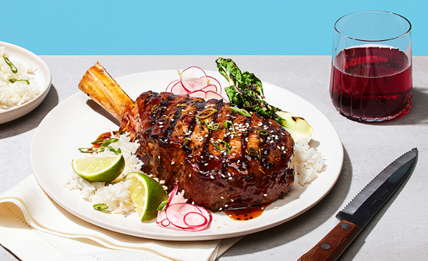 Cotelettes A Manchon De Veau A L Asiatique