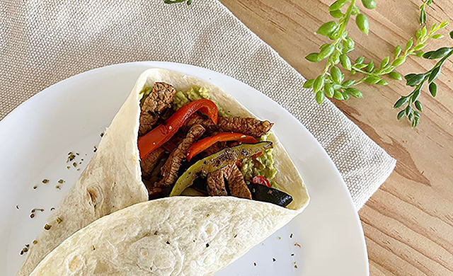 Fajitas de veau