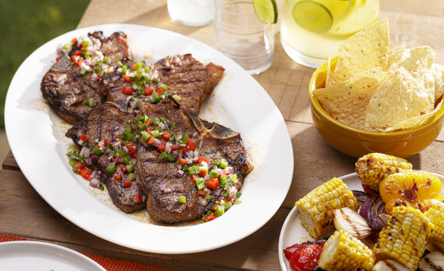 Cotelettes De Longe De Veau Mexicaines A La Salsa (2)