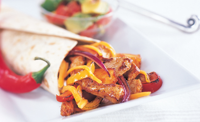 Fajitas De Veau Du Quebec Aux Ananas Salsa D Avocat