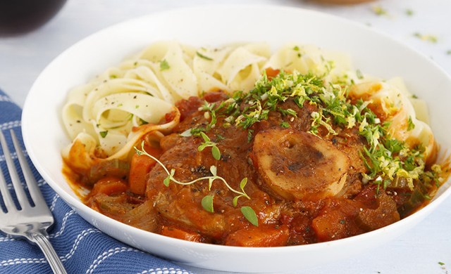 Osso Buco De Veau Du Quebec A La Milanaise