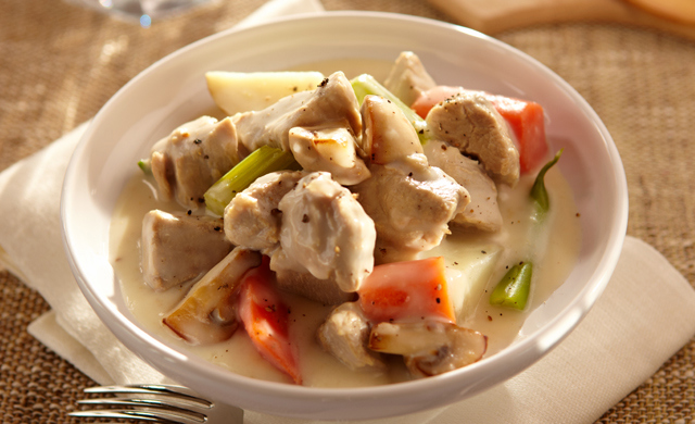 Blanquette De Veau Du Quebec A La Paysanne