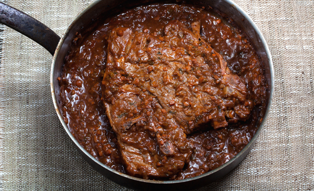 Roti De Palette De Veau Du Quebec Style Osso Buco