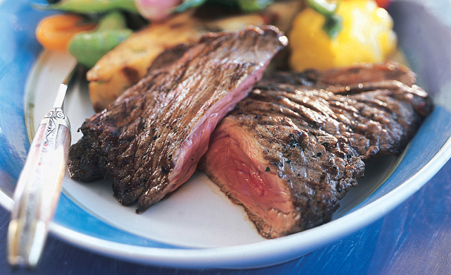 Bavette De Veau Du Quebec Grillee