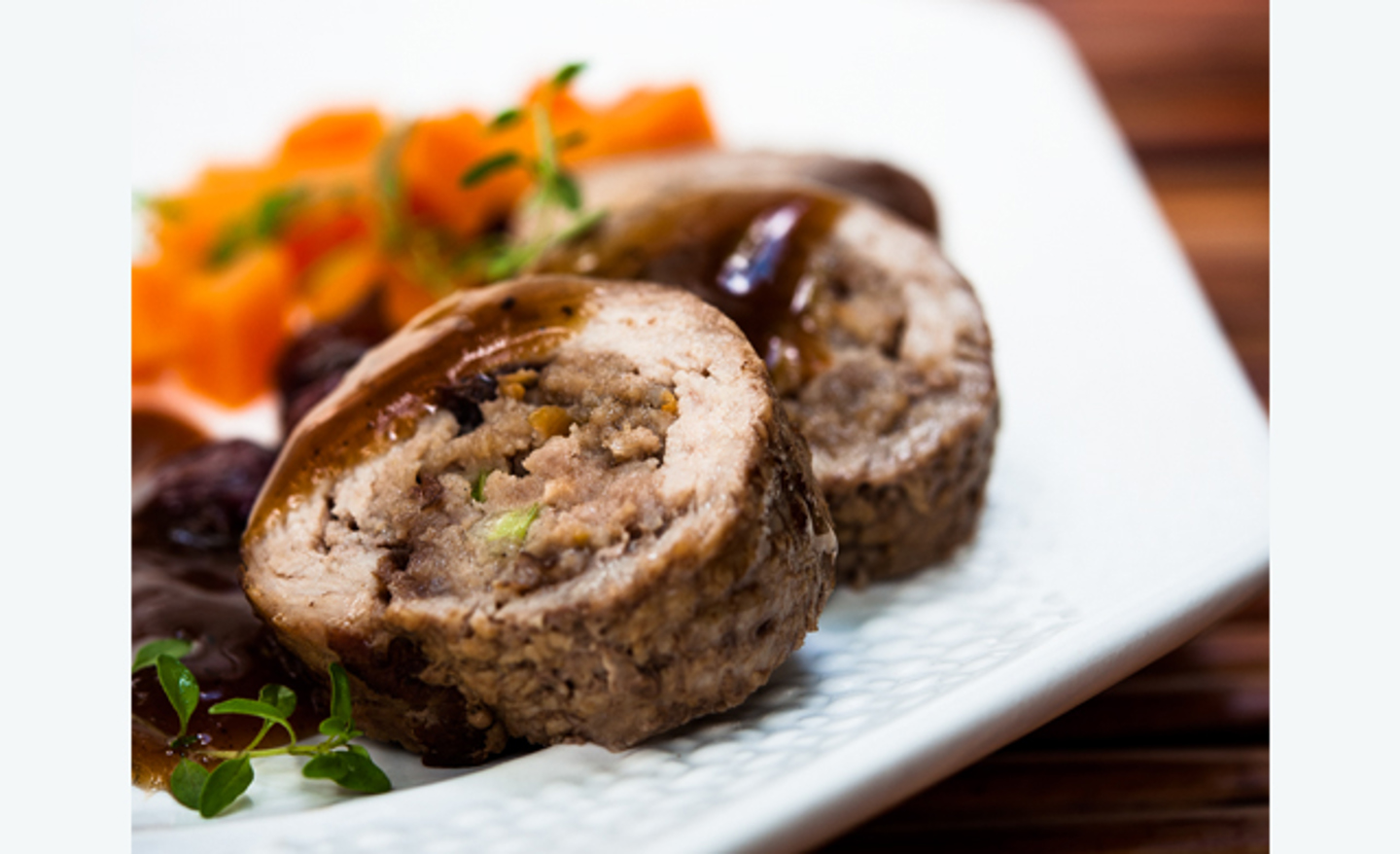 Paupiettes De Veau Du Quebec Aux Canneberges