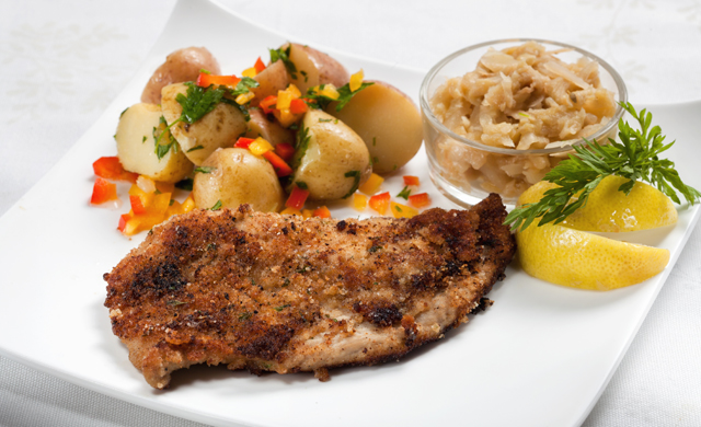 Escalope De Veau Du Quebec A La Viennoise