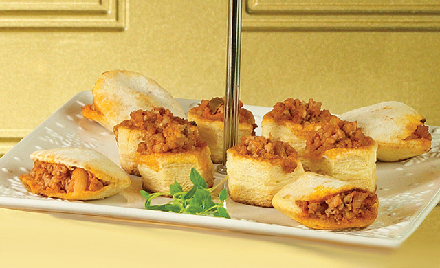 Minipitas Et Mini Vol Au Vent De Veau Du Quebec