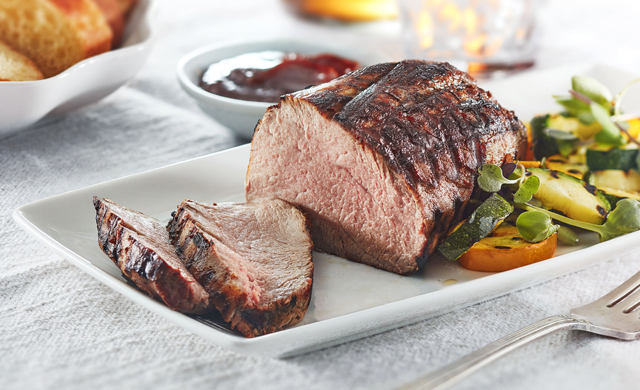 Filet De Veau Du Quebec Sauce BBQ Au Scotch