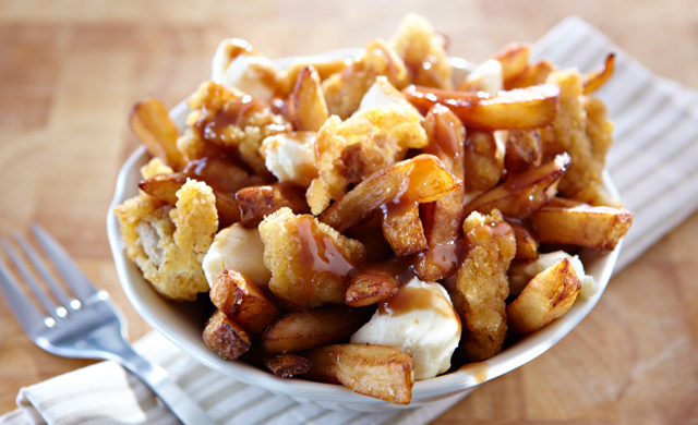 Poutine De Ris De Veau Du Quebec Croustillants