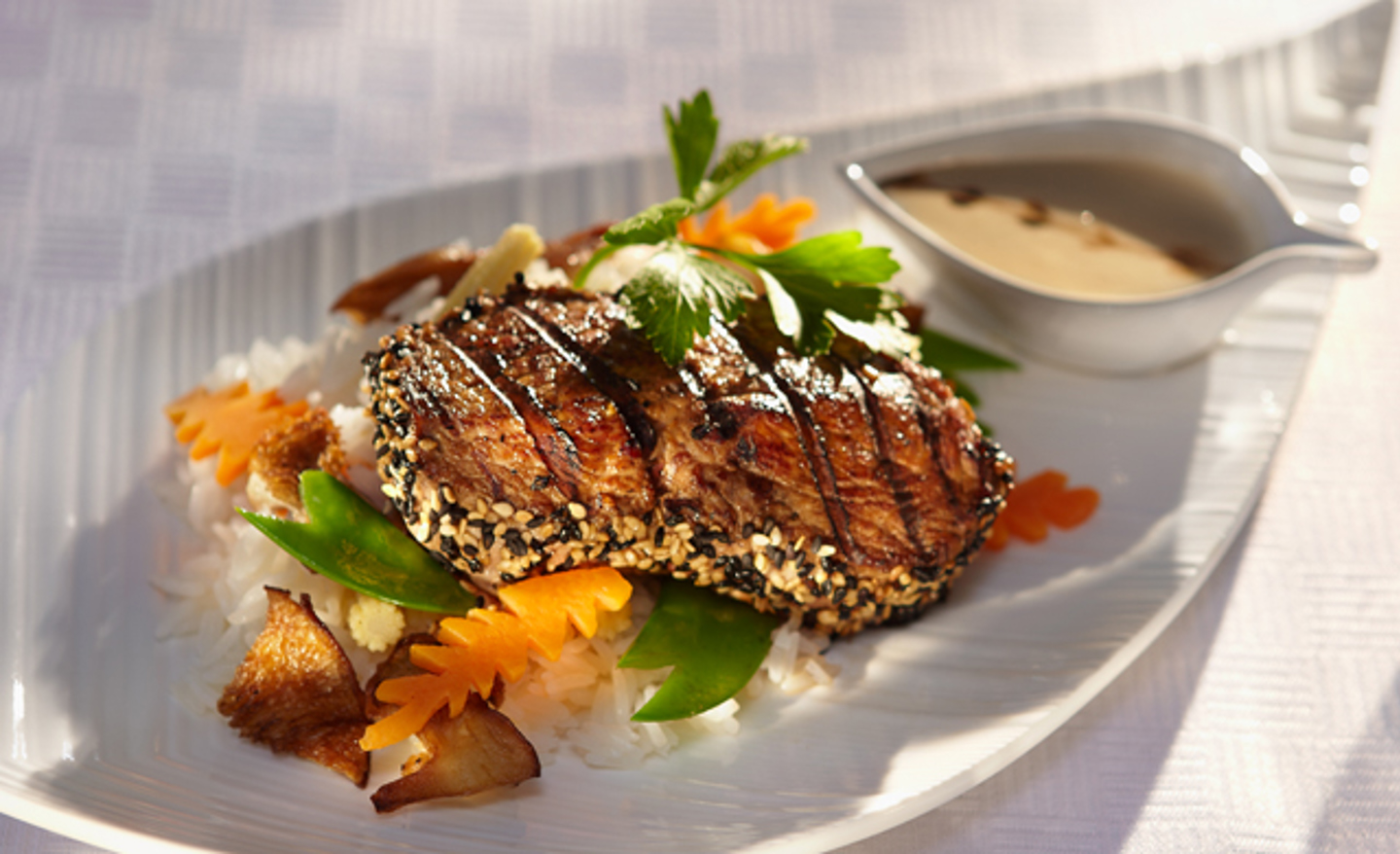 Paves De Veau Du Quebec Sauce Teriyaki