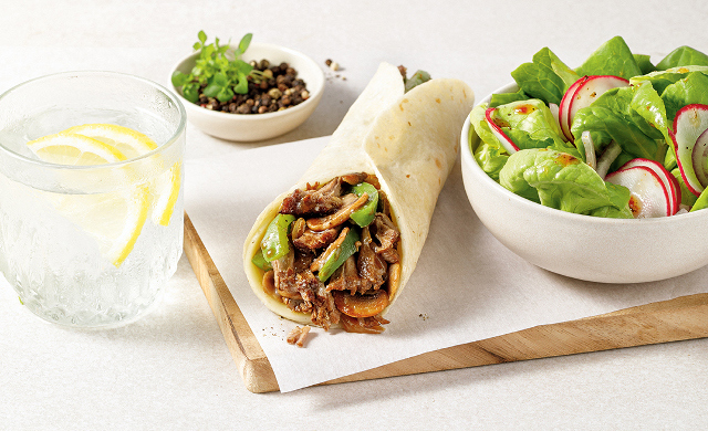 Wraps Au Veau Style Philly Cheesesteak