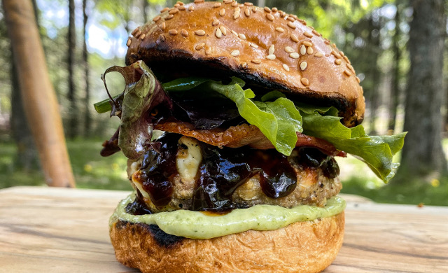 Burger De Veau Au Fromage En Grains Et Echalotes Françaises 205