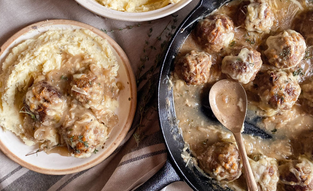 Boulettes De Veau Style Soupe A L Oignon 203