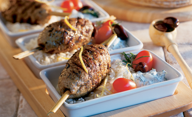 Kefta De Veau Du Quebec Aux Olives Et Au Feta