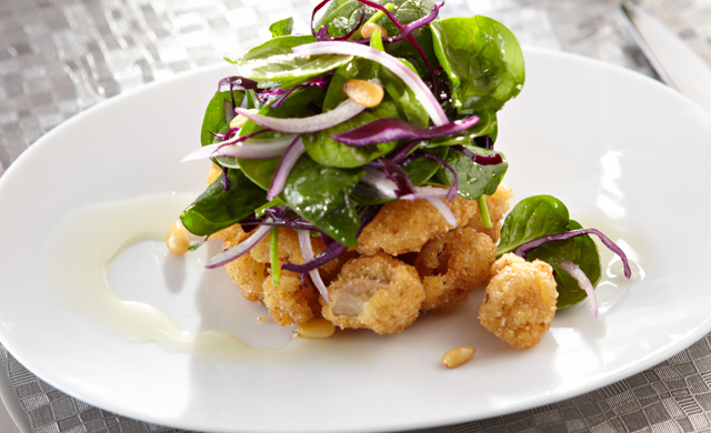 Salade Tiede De Ris De Veau Du Quebec Croustillants