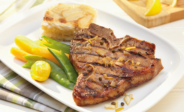 Biftecks D Aloyau De Veau Du Quebec Marines Au Citron Epice